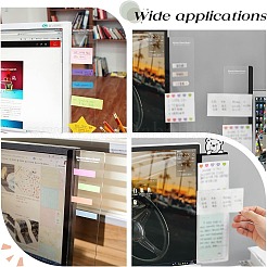 2Pcs 2 Style Acrylic Adhesive Multi Memo Board&nbsp;AJEW-GF0003-72