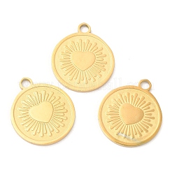 Ion Plating(IP) 316L Surgical Stainless Steel Pendants&nbsp;STAS-D078-33G