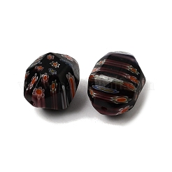 Handmade Millefiori Glass Beads&nbsp;LAMP-C025-01A