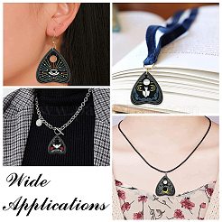 20Pcs 4 Styles Halloween Acrylic Pendants&nbsp;OACR-CJ0001-94