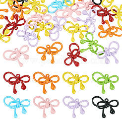 30Pcs Spray Paint Alloy Pendants&nbsp;FIND-TA0006-82