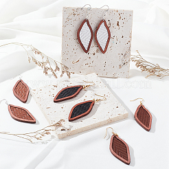 DIY Twist Rhombus Dangle Earring Making Kit&nbsp;DIY-OC0009-50