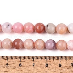 Natural Pink Opal Beads Strands&nbsp;G-S333-8mm-017-01