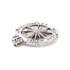Tibetan Style Alloy Big Pendants&nbsp;FIND-C008-07AS