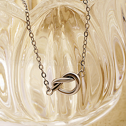Non-Tarnish 304 Stainless Steel Pendant Necklaces for Women&nbsp;KJ2332-2