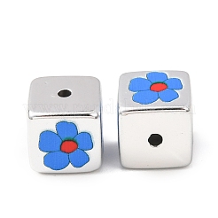 Printed Plating Acrylic Beads&nbsp;AC-CBA655C-17E