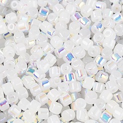 FGB Imitation Jade Colours Glass Seed Beads&nbsp;SEED-Q040-07A-C01