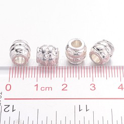 Tibetan Style Large Hole Barrel Beads&nbsp;LS-K08PN021