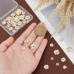 48pcs 4 styles Brass Spacer Beads&nbsp;KK-PH0005-79