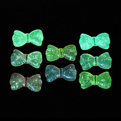 Luminous Transparent Acrylic Beads&nbsp;OACR-G033-06B