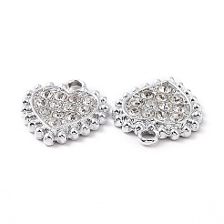 Alloy Crystal Rhinestone Charms&nbsp;ALRI-C008-22P
