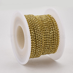 Electrophoresis Iron Rhinestone Strass Chains&nbsp;CHC-Q009-SS6.5-B09