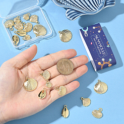 20Pcs 5 Styles Alloy Pendants&nbsp;FIND-SC0021-03