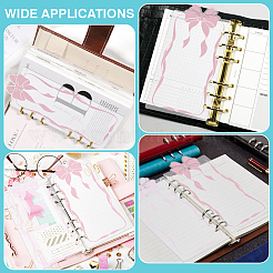 12Pcs PVC Tab Binder Dividers for Binders&nbsp;AJEW-BC0010-06A