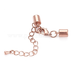 Brass Chain Extender&nbsp;X-KK-L089-03RG-NF