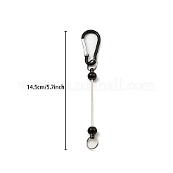 5Pcs 5 Colors Aluminum Climbing Carabiners&nbsp;AJEW-YW0001-21