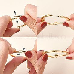 Iron Loose Leaf Book Binder Hinged Rings&nbsp;IFIN-PH0023-03