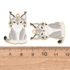 Alloy Enamel Pendants&nbsp;AL-CBA5FAE-02G-D