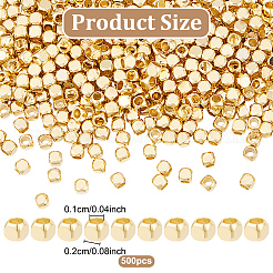 500Pcs Brass Spacer Beads&nbsp;KK-GO0002-03
