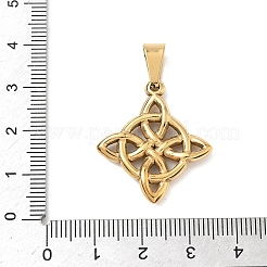 304 Stainless Steel Pendants&nbsp;LS-STAS-D207-03G