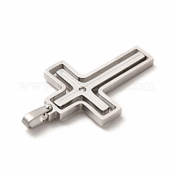 304 Stainless Steel Pendants&nbsp;STAS-A076-09P
