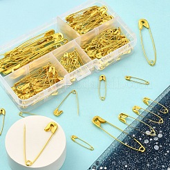 00#~4# 200Pcs 6 Style Iron Safety Pins Sets&nbsp;NEED-YW0001-01-B