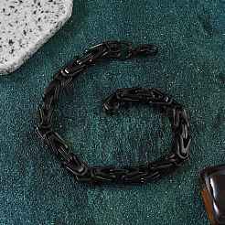 304 Stainless Steel Wheat Chain Bracelets for Women Men&nbsp;BJEW-F488-04EB