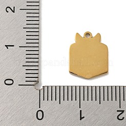 Christmas Theme 304 Stainless Steel Enamel Charms&nbsp;STAS-Z093-02D