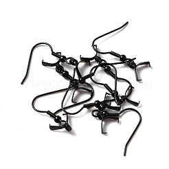 304 Stainless Steel Earring Hooks&nbsp;STAS-WH0035-14EB