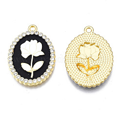 Rack Plating Alloy Enamel Pendants&nbsp;LS-PALLOY-S132-337A