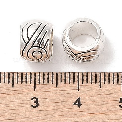 Tibetan Style Zinc Alloy Beads&nbsp;TIBEB-R063-014AS-RS