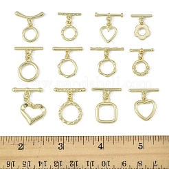 20Pcs 12 Styles Alloy Toggle Clasps&nbsp;FIND-FS0004-53G