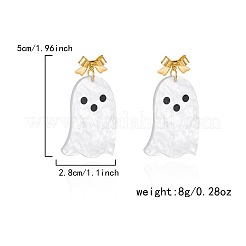 Acrylic Dangle Stud Earrings&nbsp;FS-WG88D33-01
