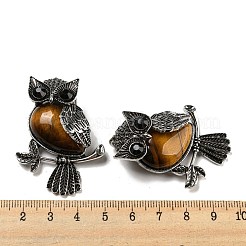 Natural Tiger Eye Pendants&nbsp;G-H308-01AS-01