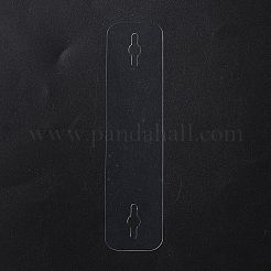 Plastic Invisibility Tie Bar&nbsp;LS-JEWB-WH0039-60