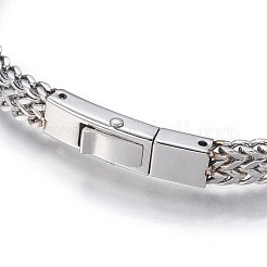 1Pc 304 Stainless Steel Mesh Bracelets&nbsp;BJEW-DJ0001-67