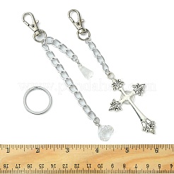 Retro Style Multilayer Acrylic & 304 Stainless Steel Beaded Purse Chains&nbsp;AJEW-FZ00007