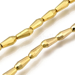Electroplate Glass Beads Strands&nbsp;EGLA-F166-09