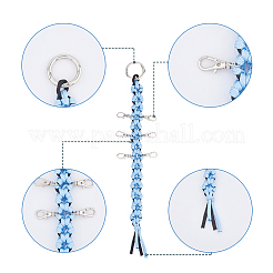 2Pcs Polyester & Spandex Cord Pendant Decorations&nbsp;HJEW-FH00034