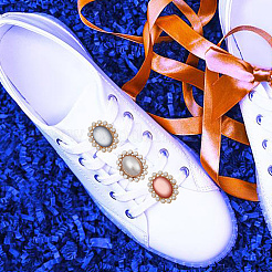 DIY Oval Shoes Buckle Clips Decoration Making Kit&nbsp;FIND-NB0004-22