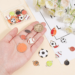 Sports Theme DIY Jewelry Making Findings Kits&nbsp;DIY-AR0003-70
