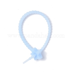 Luminous Silicone Cable Zip Ties&nbsp;AJEW-P104-01D