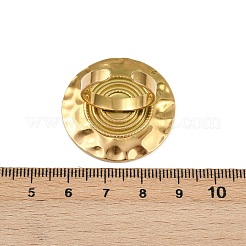 304 Stainless Steel Adjustable Cuff Rings for Women&nbsp;RJEW-F187-01G