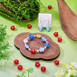 10Pcs Handmade Lampwork Beads&nbsp;LAMP-TADJ0001-01E