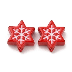 Spray Painted Alloy Beads&nbsp;PALLOY-D022-02