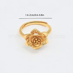 Adjustable Brass Open Cuff Rings for Women&nbsp;JT1474-2