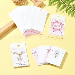 24Pcs 3 Colors Cardboard Necklace Display Cards&nbsp;CDIS-FS0001-07