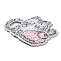 Cat with Strawberry Cake Appliques&nbsp;DIY-D080-17
