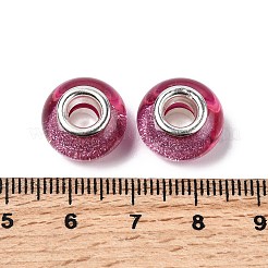 Large Hole Resin European Beads&nbsp;OPDL-R118-10B