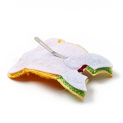 Christmas Bell Cloth Snap Hair Clips&nbsp;PHAR-G003-10